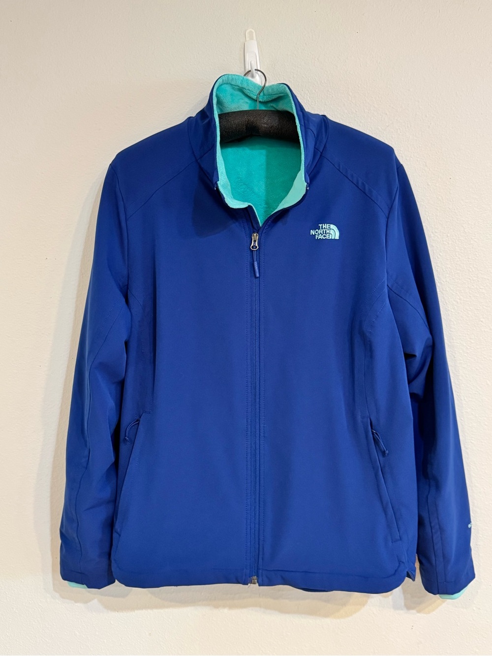 The North Face Lisie Raschel Softshell Jacket Blue Plus Size Women’s XXL